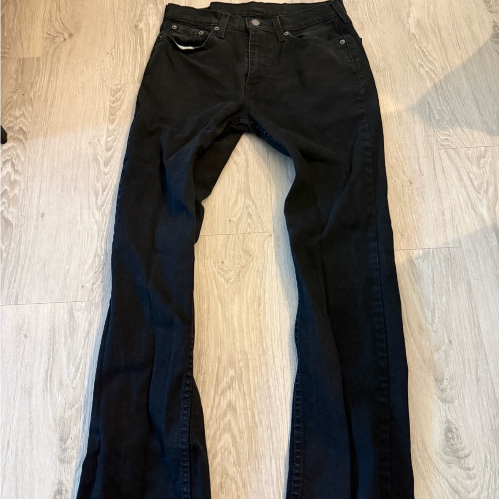 Men's Wrangler Black Jeans